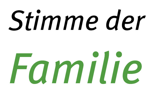 Logo: Stimme der Familie