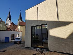 Am Tag der offenen Tür können die Besucher die Räume im neuen Haus der Kirchenmusik in Eichstätt besichtigen. pde-Foto: Norbert Staudt