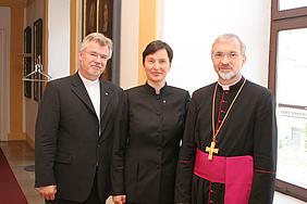 Regionalbischöfe bei Bischof Hanke