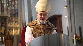 Bischof Hanke; Foto: Bernhard Löhlein