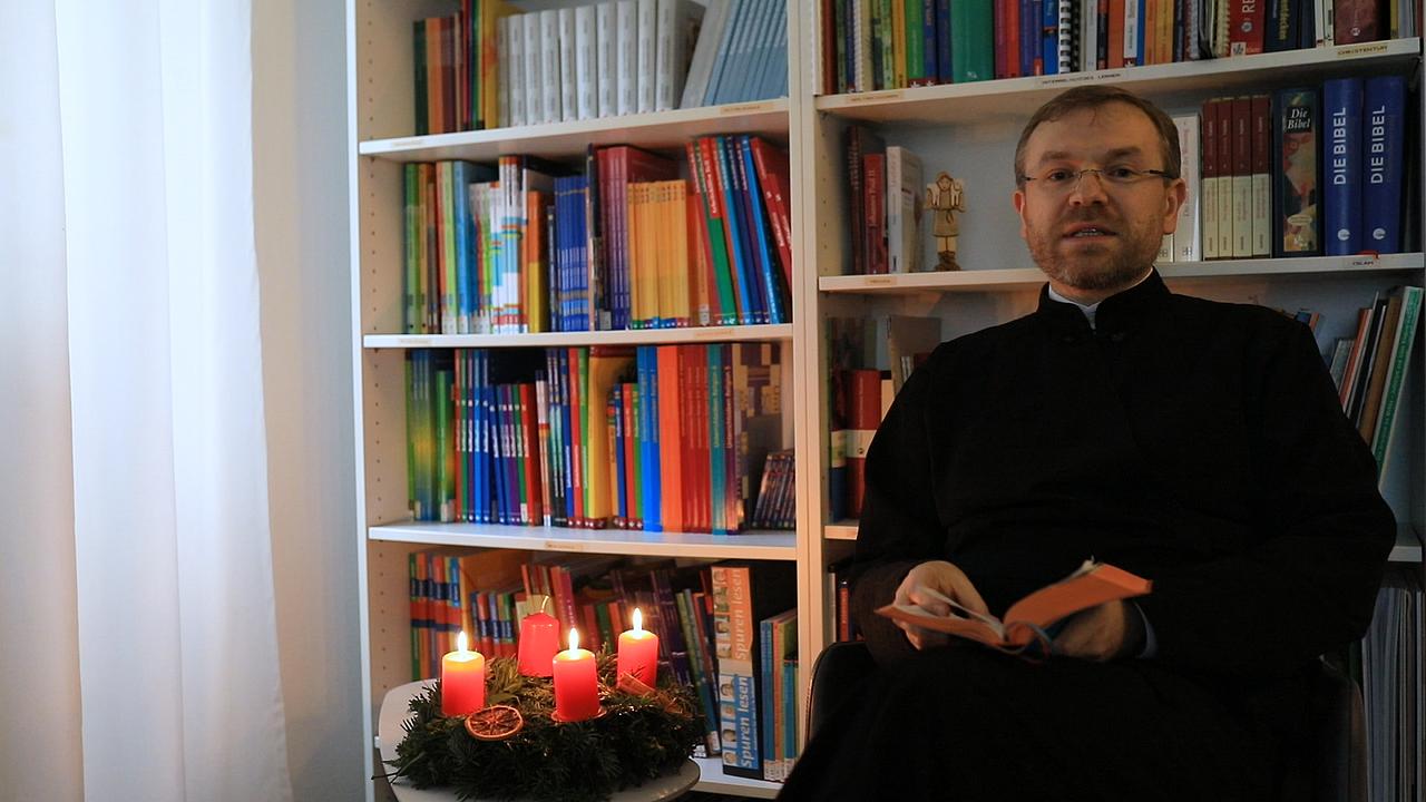 Der neunte Adventsimpuls kommt von Oleksandr Petrynko, Rektor des Collegium Orientale. pde-Foto: Anika Taiber-Groh