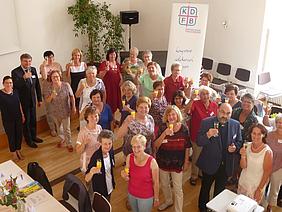 40 Jahre Bildungswerk feierten die Mitglieder des Frauenbund-Bildungswerks Eichstätt im Rahmen ihrer diesjährigen Mitgliederversammlung in Eichstätt. pde-Foto: Heidi Meier/KDFB