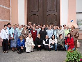Wallfahrergruppe der Gebetsgemeinschaft für Geistliche Berufe