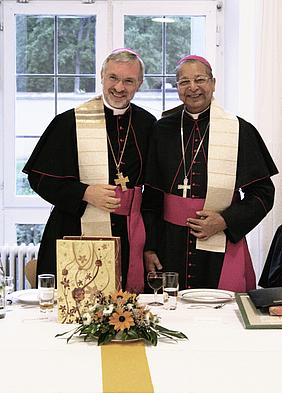 Bischof Hanke und Bischof Valerian