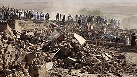 Erdbeben in Afghanistan. Foto: Caritas international