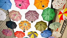Regenschirme; Foto: pixabay