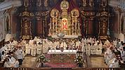 Bischöfe und Kardinäle feierten einen Gottesdienst in Eichstätt