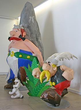 In die Geschichte von Asterix und Obelix eintauchen können Kinder bei einer Ferienfreizeit in Pfünz. Foto: Birgit Pflüger/Caritas