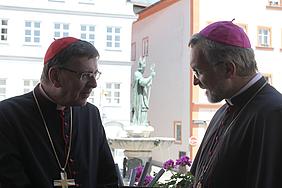 Kardinal Koch und Bischof Hanke
