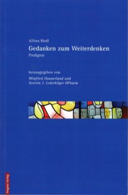 Buchcover Alfons Riedl: Gedanken zum Weiterdenken