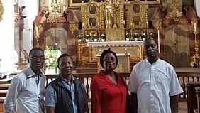 Gäste aus Togo; Foto: Kolping