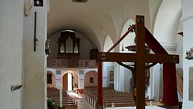 Die St. Lorenzkirche in Berching mit der historischen Bittner-Orgel.