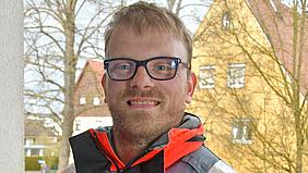 Michael Bergrath aus Ingolstadt ist ein stolzer Rotkreuz-Helfer. 