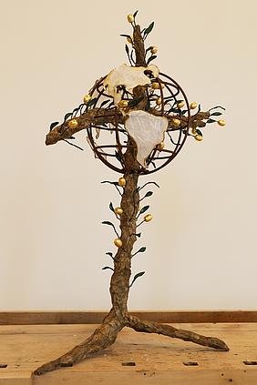 Das „Friedenskreuz 2020“ des Eichstätter Künstlers Raphael Graf.