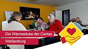 Die Wärmestube der Caritas in Weißenburg. Foto: Johannes Heim/pde