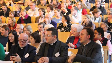 Teilnehmer de Tagung zur Theologie des Leibes. Foto: Anita Hirschberck