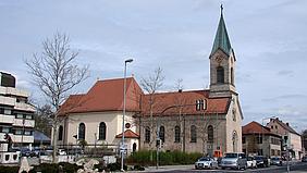 Die Stadtpfarrkirche St. Sebald in Schwabach.