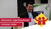 Diözesaner Jugendseelsorger Korbinian Müller. Foto: Johannes Heim/pde