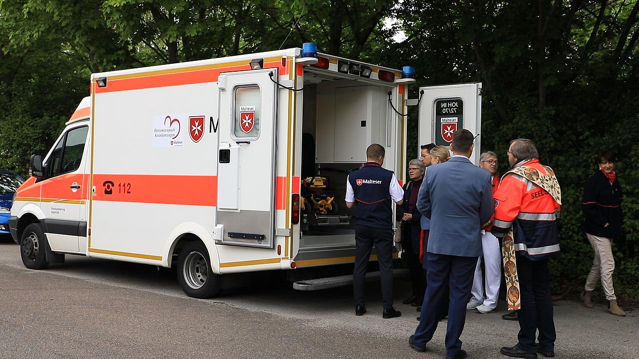 Herzenswünsche-Krankenwagen der Malteser. Foto: Maike Eikelmann