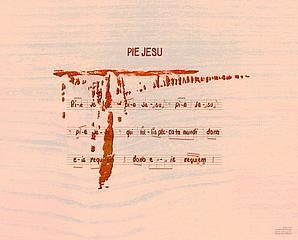 Lied Pie Jesu künstlerisch dargestellt