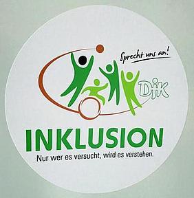 Neues Logo des DJK Bundesverbandes für Vereine mit Inklusionsangeboten Graphik: DJK