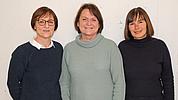 Inge Bröder, Annemarie Hirsch und Hildegard Schwarzer (von links) arbeiten seit 40 Jahren bei der Caritas: entweder ganz oder fast nur in St. Vinzenz für Menschen mit Behinderung.  Foto: Caritas/Esser