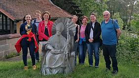 Pilgergruppe im Dekanat Roth-Schwabach. Foto: pde