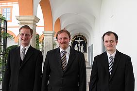 Florian Leppert, Markus Müller und Karsten Junk
