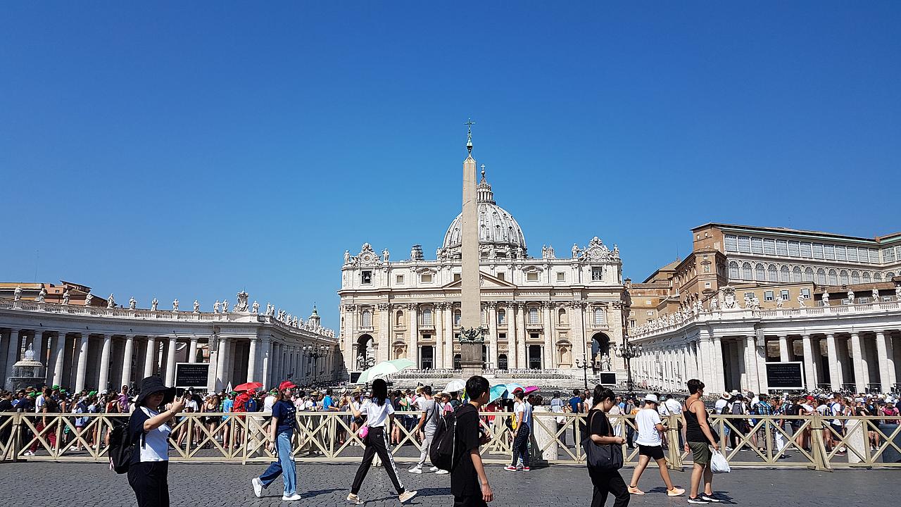 Petersplatz in Rom. Foto: Geraldo Hoffmann