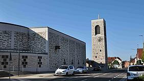 Gunzenhausen, Pfarrkirche Unbefleckte Empfängnis Mariens. Foto: Thomas Winkelbauer
