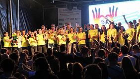 Danksagung an die Volunteers auf dem DJK-Bundessportfest 2018 in Meppen.