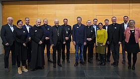 Gruppenbild mit den Bischöfe