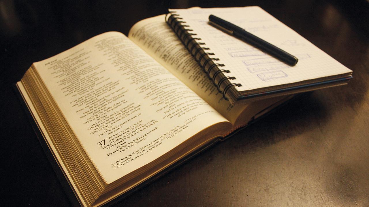 Bibel lesen, Notizen machen
