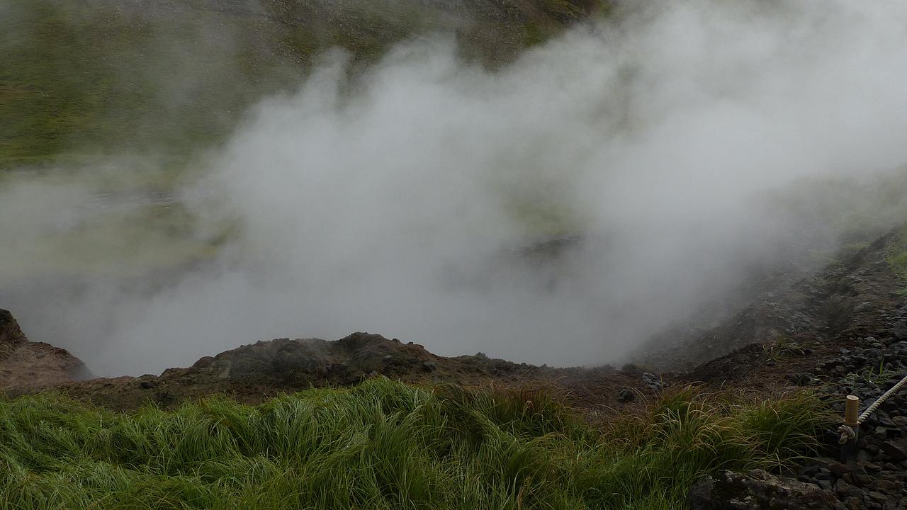 Heißer Dampf auf Island