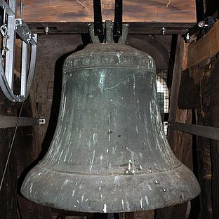 Greding, Martinskirche: Hermann-Kessler-(I)-Glocke, Nürnberg, erste Hälfte 14. Jh. Foto: Thomas Winkelbauer