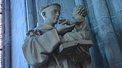 Statue mit Antonius von Padua