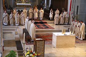 Pontifikalgottesdienst mit den Weihejubilaren