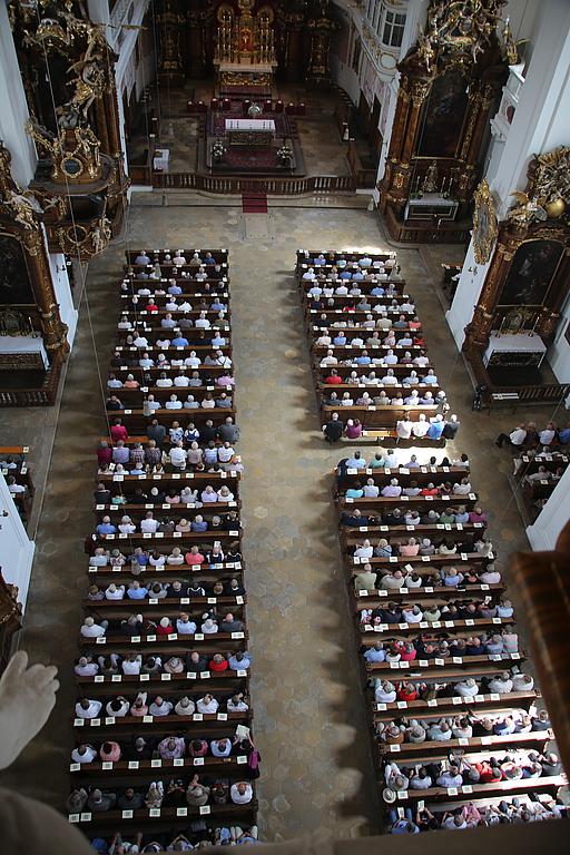 Begegnung für Ehejubilare - Konzert in der Schutzengelkirche. pde-Foto: Geraldo Hoffmann