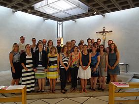 27 junge Lehrkräfte erhielten in Eichstätt die „Missio Canonica“. Pde-Foto: Johannes Artinger.
