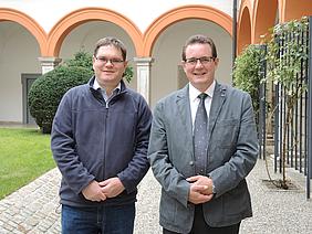 Ulrich Wiechers (links) und Udo B. Jung. pde-Foto: Anselm Blumberg
