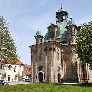 die Wallfahrtskirche in Freystadt 