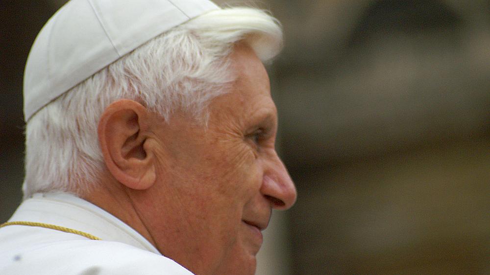 PapstPpast em. Benedikt XVI. Archivfoto: Norbert Staudt/pde