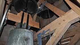 Rauenzell, Pfarrkirche Mariä Heimsuchung: Sanierte Glockenanlage. Bild: Thomas Winkelbauer