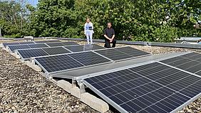 Die Pfarrei St. Albertus Magnus in Stein hat bereits eine Photovoltaikanlage.