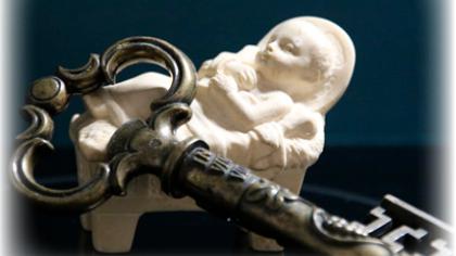 Jesuskind mit Schlüssel Foto: Martha Gottschalk 