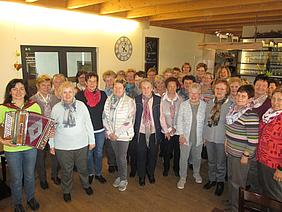 Zu einem erlebnisreichen gemeinsamen Tag trafen sich ehemalige Frauenbund- Vorstandsfrauen auf Einladung des KDFB Diözesanverbandes Eichstätt in Freystadt. Foto: KDFB, Fürsich Bianca