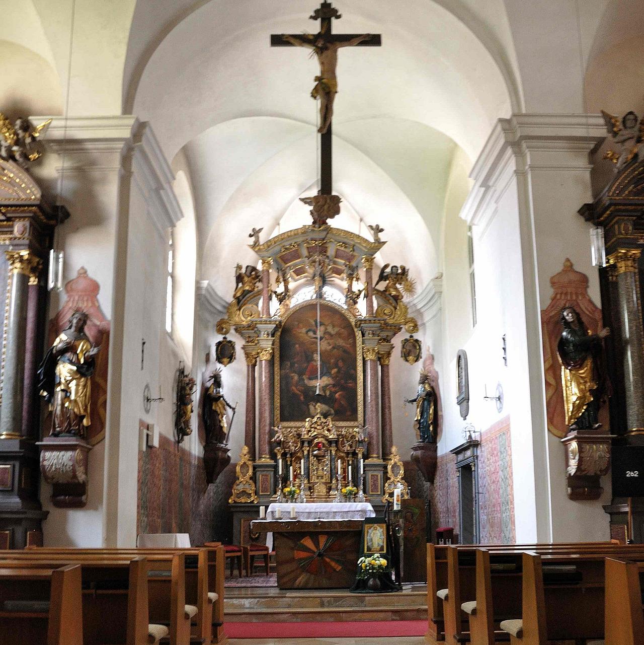 Abenberg, Klosterkirche Marienburg.  Bild: Thomas Winkelbauer