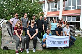 Acht junge Menschen starten in Caritas-Beschäftigungsbetrieben ins Berufsleben