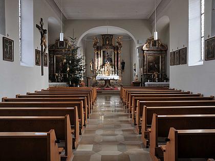 Rauenzell, Pfarrkirche Mariä Heimsuchung. Bild: Thomas Winkelbauer