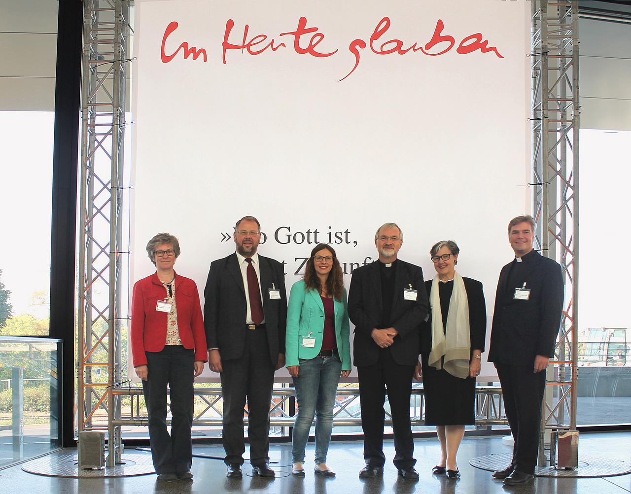 Die Eichstätter Delegation beim Dialogforum in Würzburg